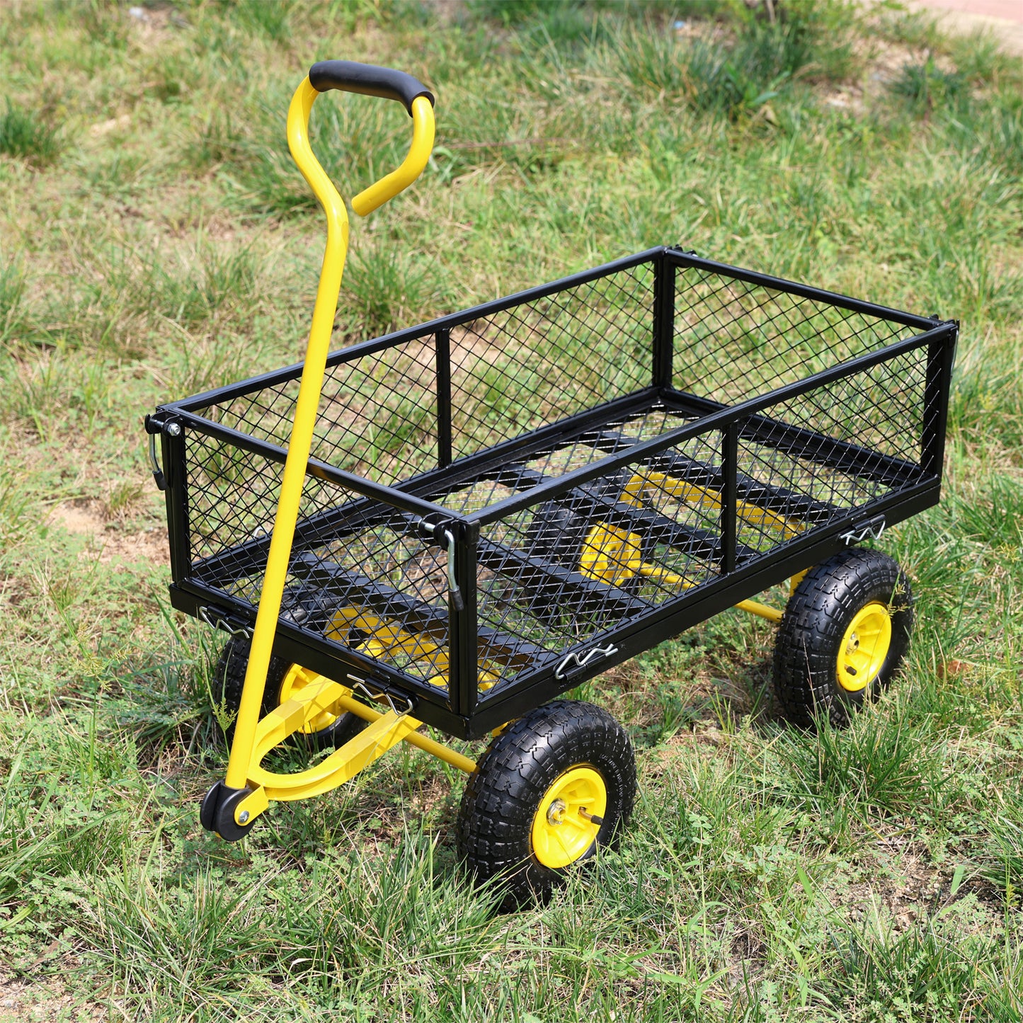 Wagon Cart Garden cart trucks make it easier to transport firewood