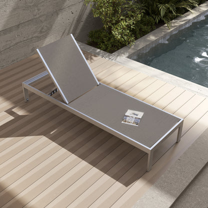 Modern design All aluminum outdoor coffee table and lounge