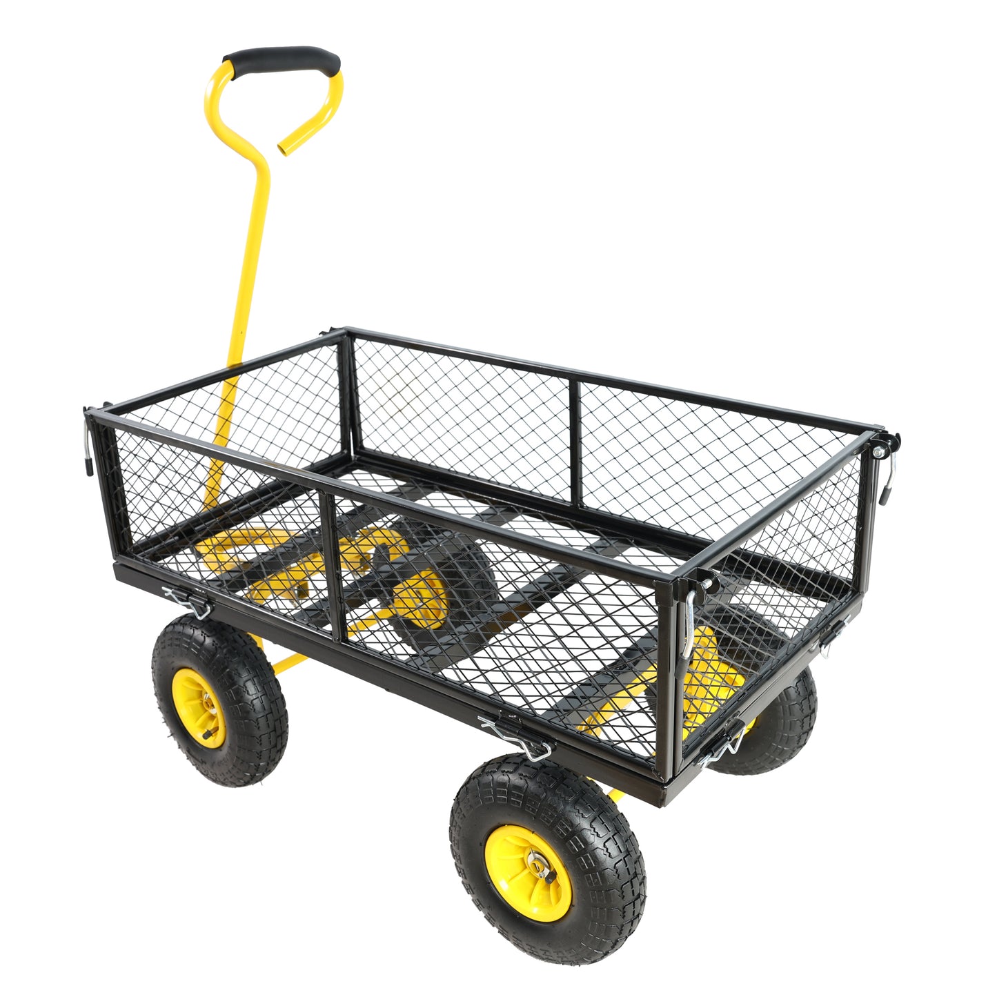 Wagon Cart Garden cart trucks make it easier to transport firewood