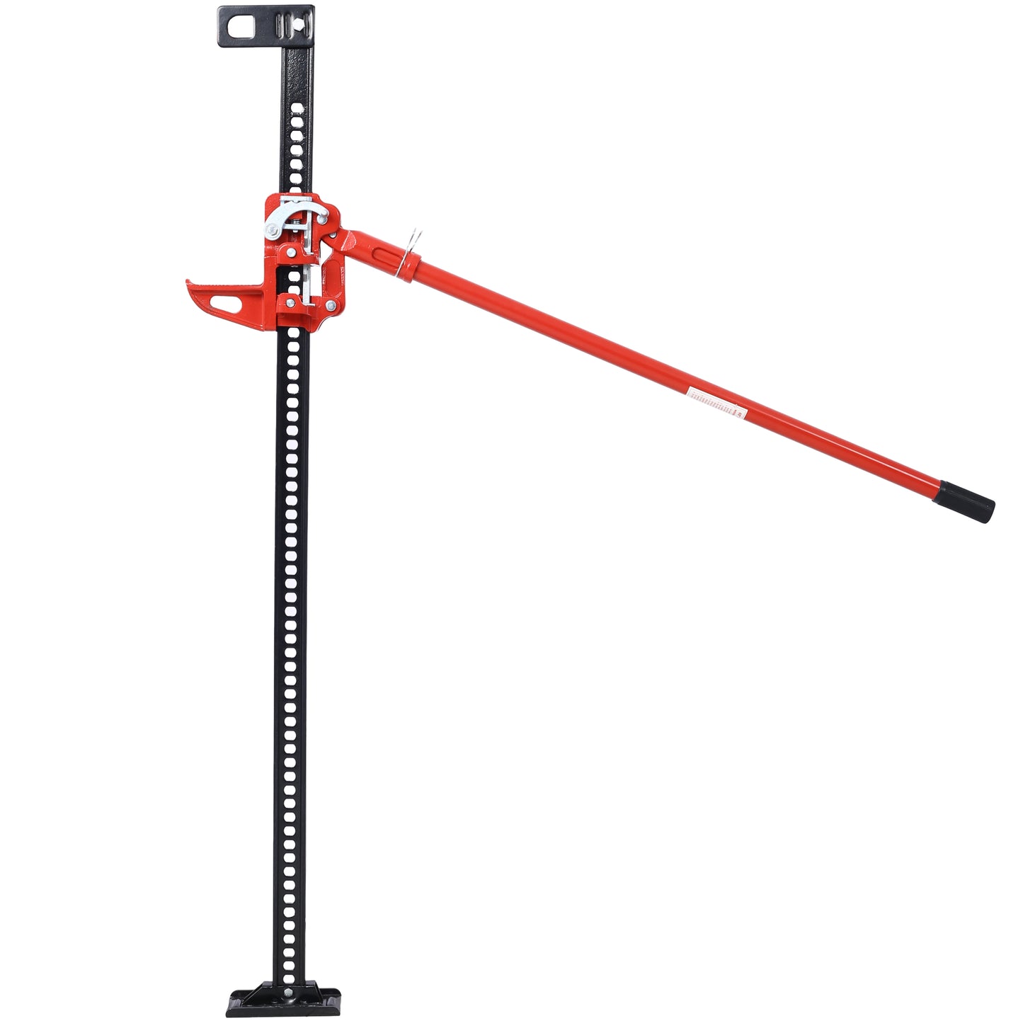 High Lift Farm Jack,60" Utility Farm Jack, 7000 lbs Capacity Ratcheting Off Road Utility Jack, Heavy-Duty Farm Jack for Tractor, Truck, SUV, Bumper Lift, RED