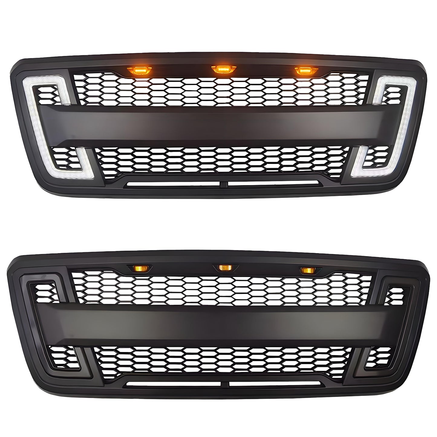 Grille for 2004-2008 Ford F150 with LED Lights