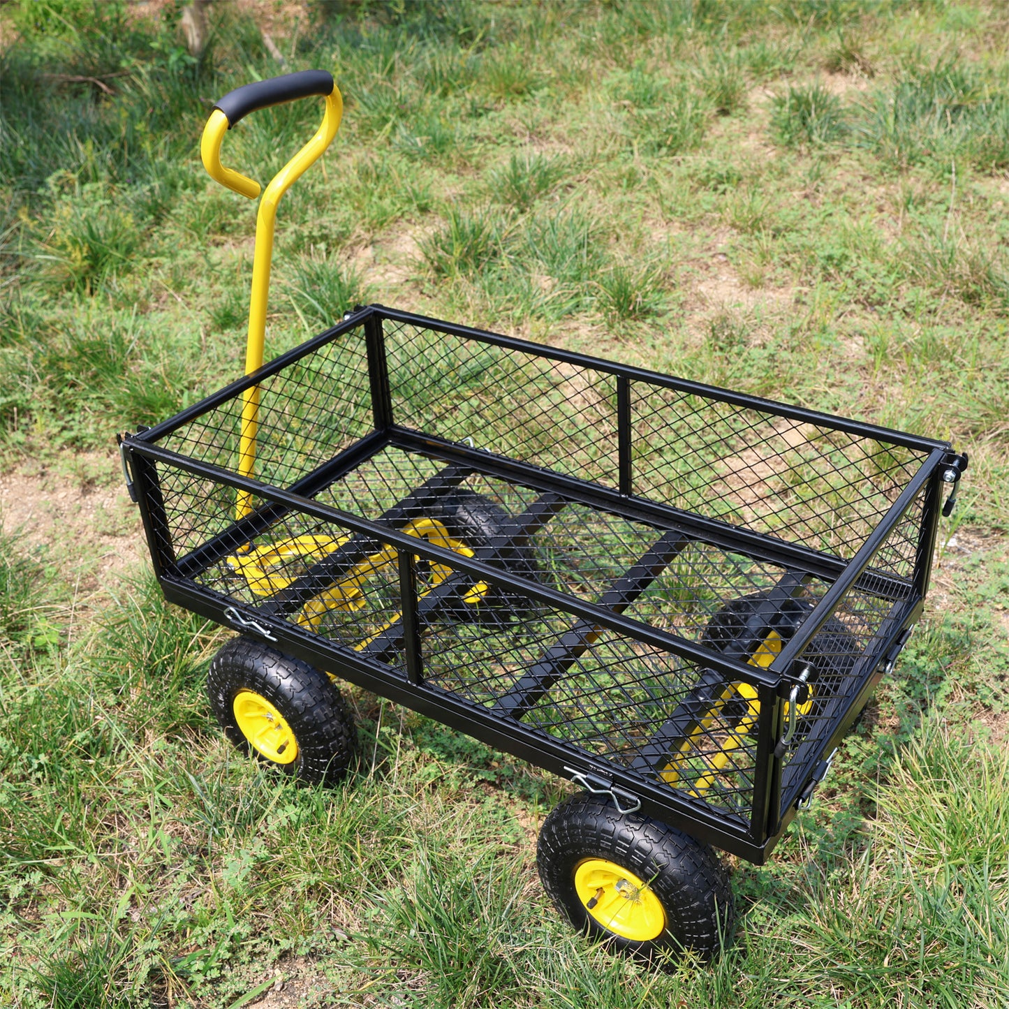 Wagon Cart Garden cart trucks make it easier to transport firewood