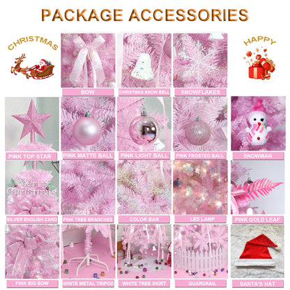 5FT Christmas tree pink