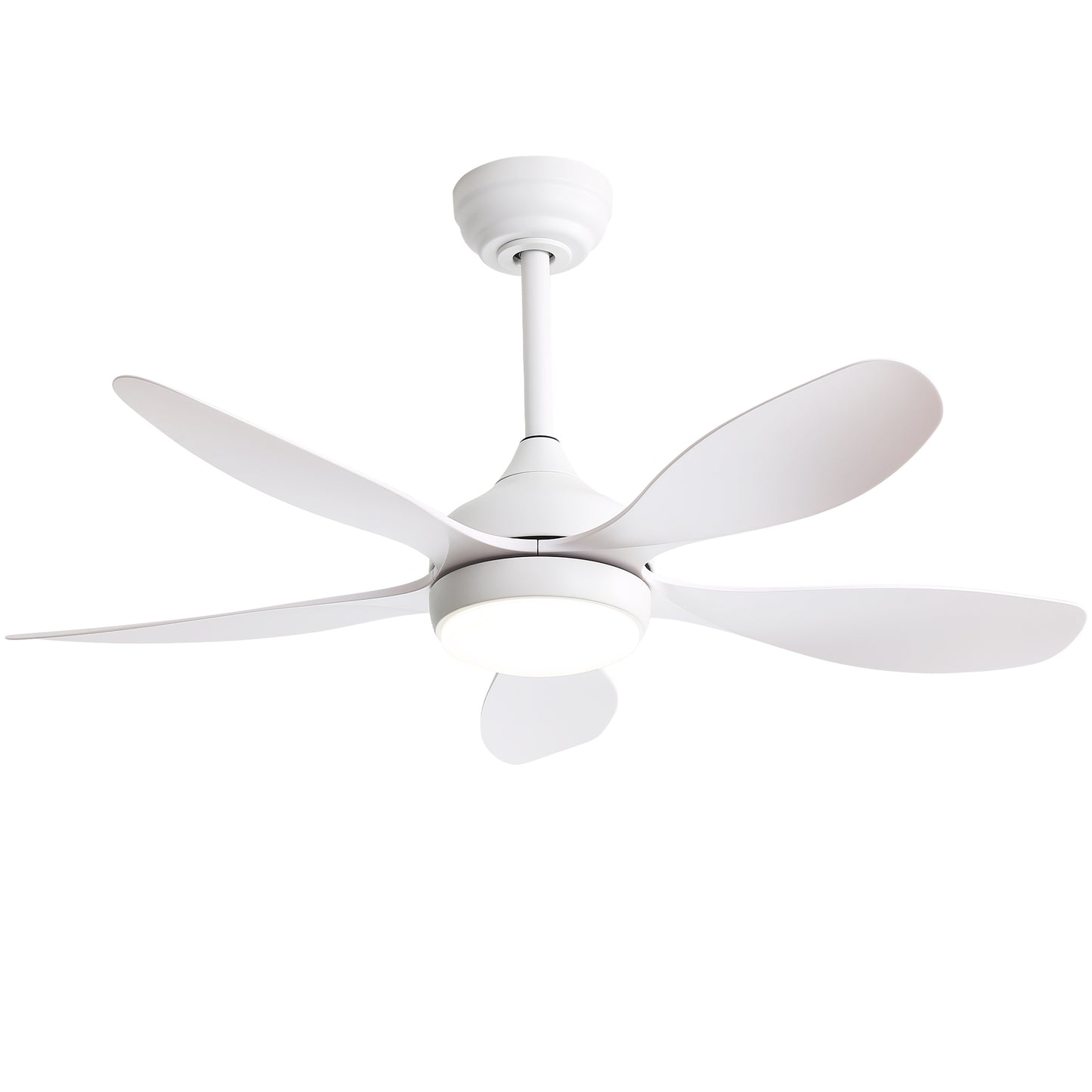 42 Inch Ceiling Fan with Light and Remote Cotnrol 6 Speeds DC Reversible Motor