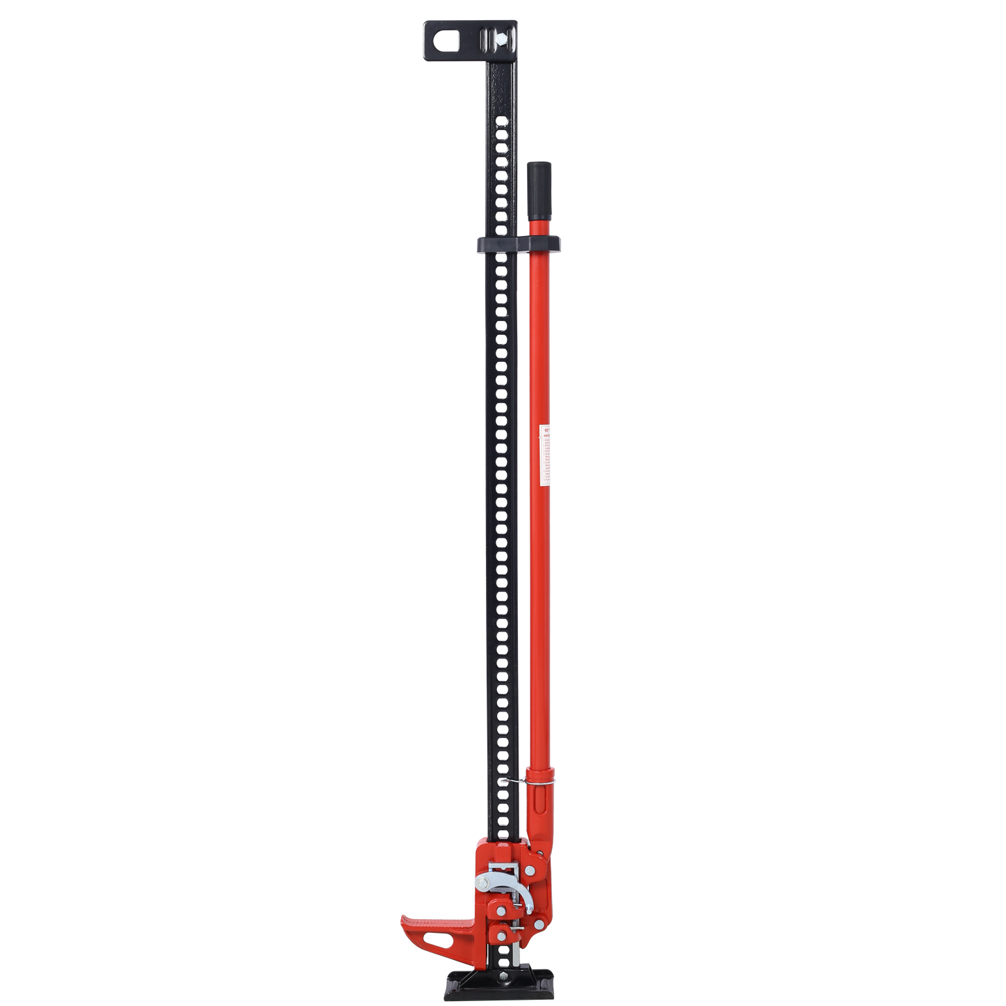 High Lift Farm Jack,60" Utility Farm Jack, 7000 lbs Capacity Ratcheting Off Road Utility Jack, Heavy-Duty Farm Jack for Tractor, Truck, SUV, Bumper Lift, RED