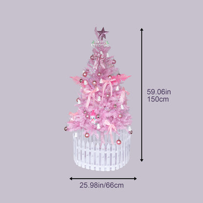 5FT Christmas tree pink