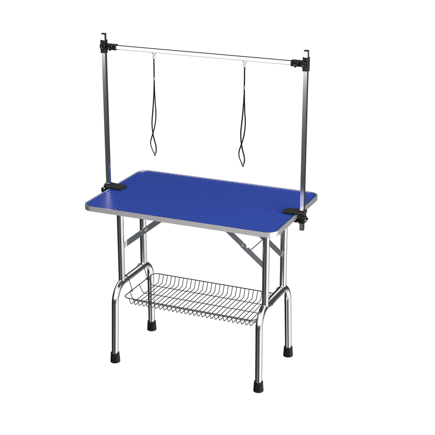 Large Size 46" Grooming Table for Pet Dog and Cat with Adjustable Arm and Clamps Large Heavy Duty Animal grooming table