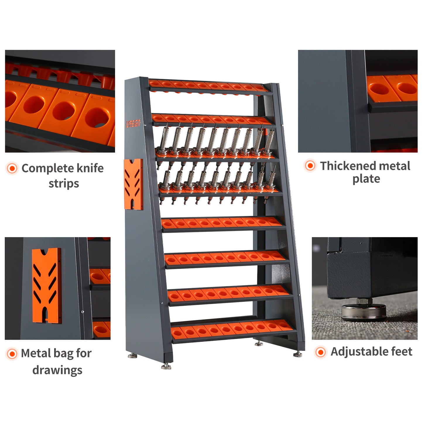 cnc tool rack multifunctional CNC tool holder CAT40 tool holder(Accessories)