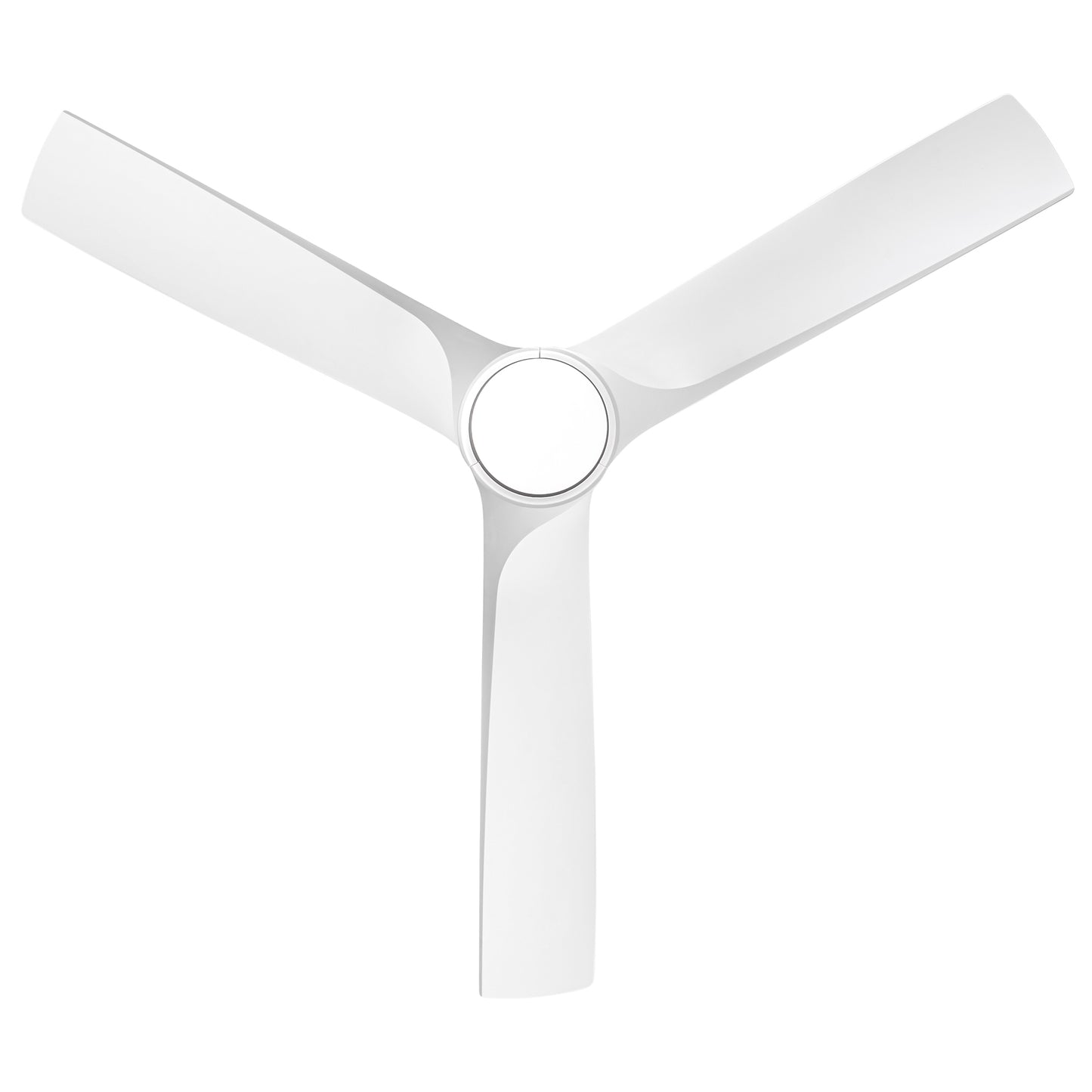 56 In.Intergrated LED Ceiling Fan with White ABS Blade