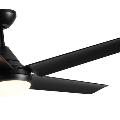 48" YUHAO Modern Contemporary  LED Ceiling Fan with Remote Control