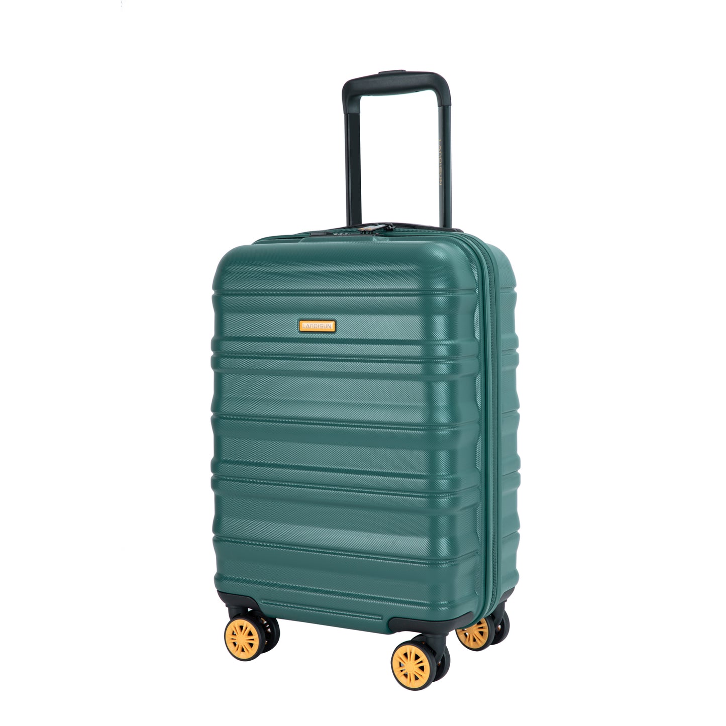 Carry On Luggage  Airline Approved18.5" Carry On Suitcase With TSA Approved Carry On Luggage With Wheels Carry on Bag Hard Shell Suitcases, DARK GREEN