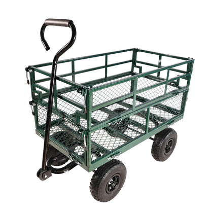 Wagon Cart Garden cart trucks make it easier to transport firewood