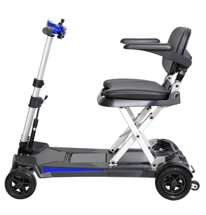 Manaul Folding Scooter M2085 Blue For Senior's Easy Travel With Competitive Price