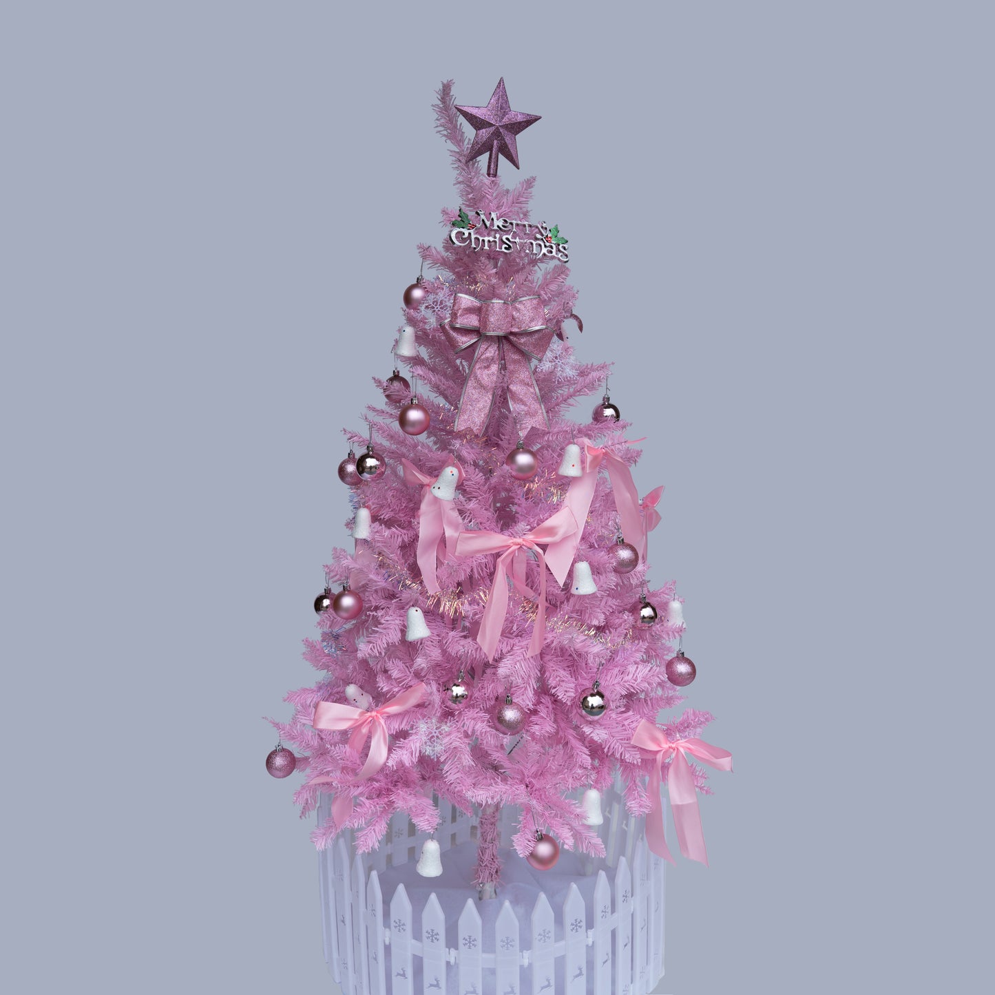 6FT Christmas tree pink