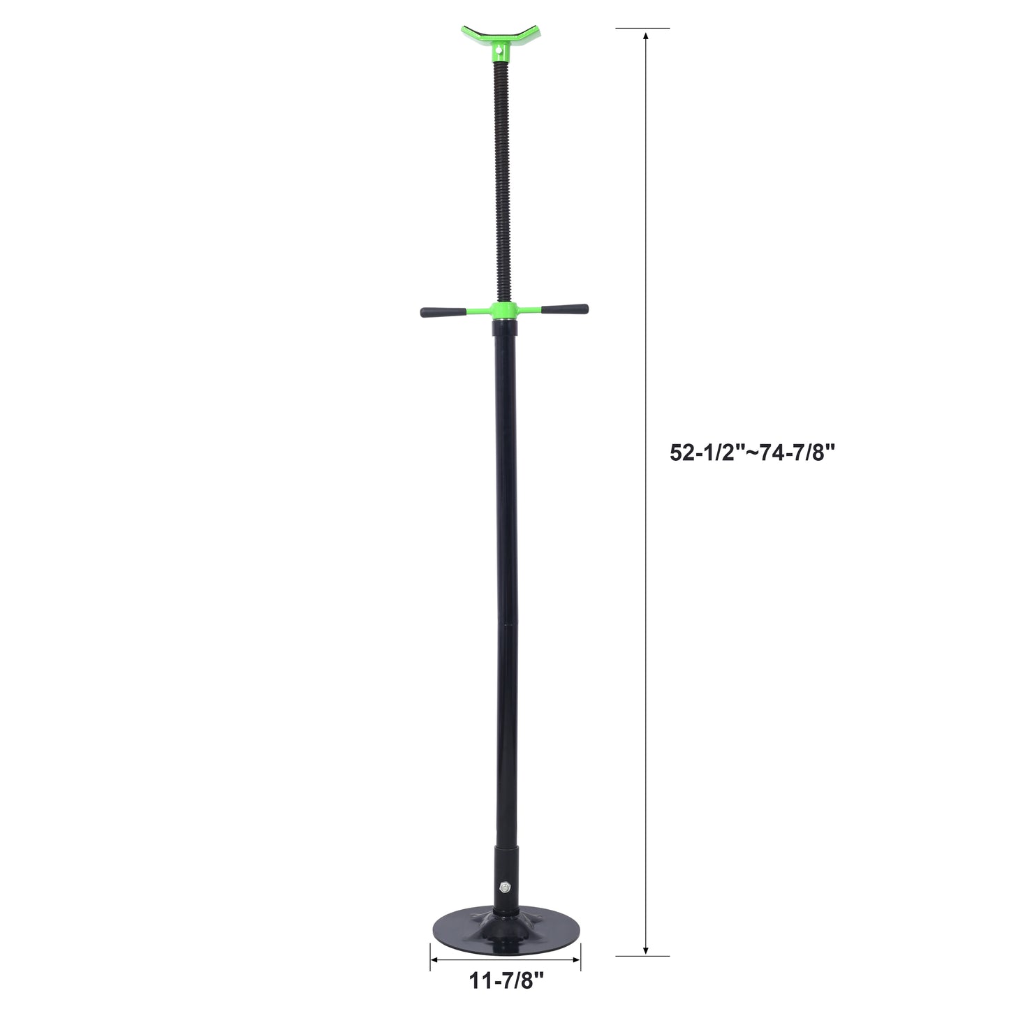 Under Hoist Support Stand 3/4 Ton 1650Lbs Capacity Jack Stand Lifting from 52 1/2 to 74 7/8 Inch