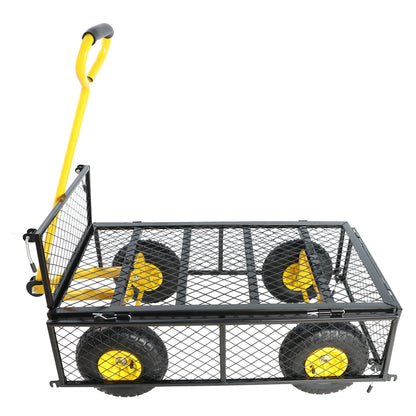 Wagon Cart Garden cart trucks make it easier to transport firewood