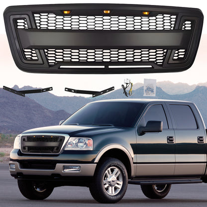 Grille for 2004-2008 Ford F150 with LED Lights