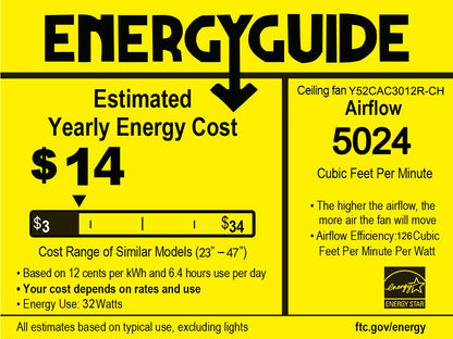 5-blade 52-inch Chrome Ceiling Fan with 3-Light  (NO INCLUDE BULB) Chandelier (Remote Controlled)