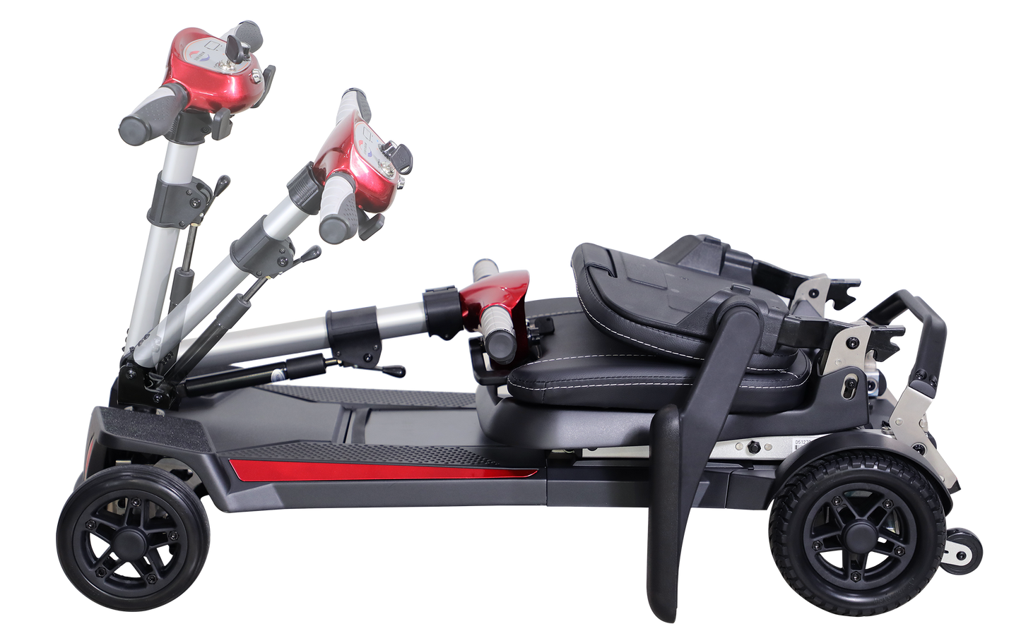 Manaul Folding Scooter M2085 Red For Senior's Easy Travel With Competitive Price