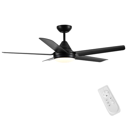 48" YUHAO Modern Contemporary  LED Ceiling Fan with Remote Control