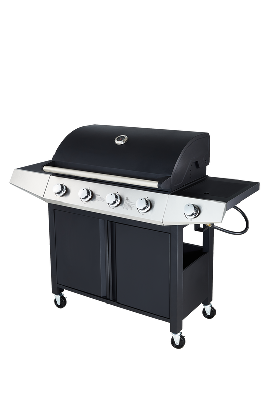 Propane Grill 4 Burner Barbecue Grill Stainless Steel Gas Grill