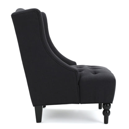 TODDMAN HI-BACK CLUB CHAIR