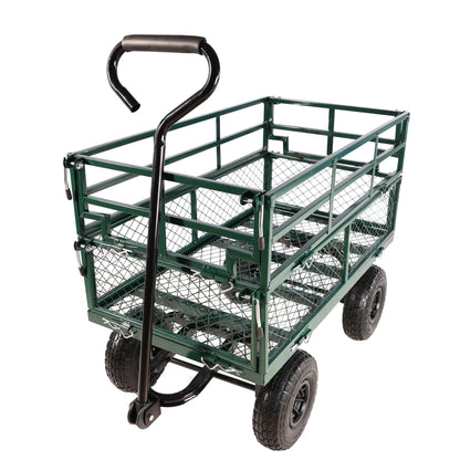 Wagon Cart Garden cart trucks make it easier to transport firewood