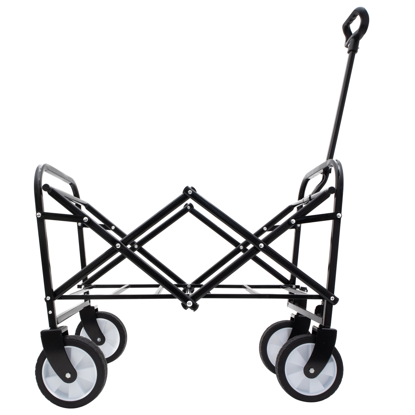 Collapsible Foldable Wagon Cart Beach Wagon Heavy Duty Utility Cart Utility Wagon Grocery Cart for for Camping Shopping Sports Gardeing Fishing 
Supports 225lbs ,All-Terrain Wheels black