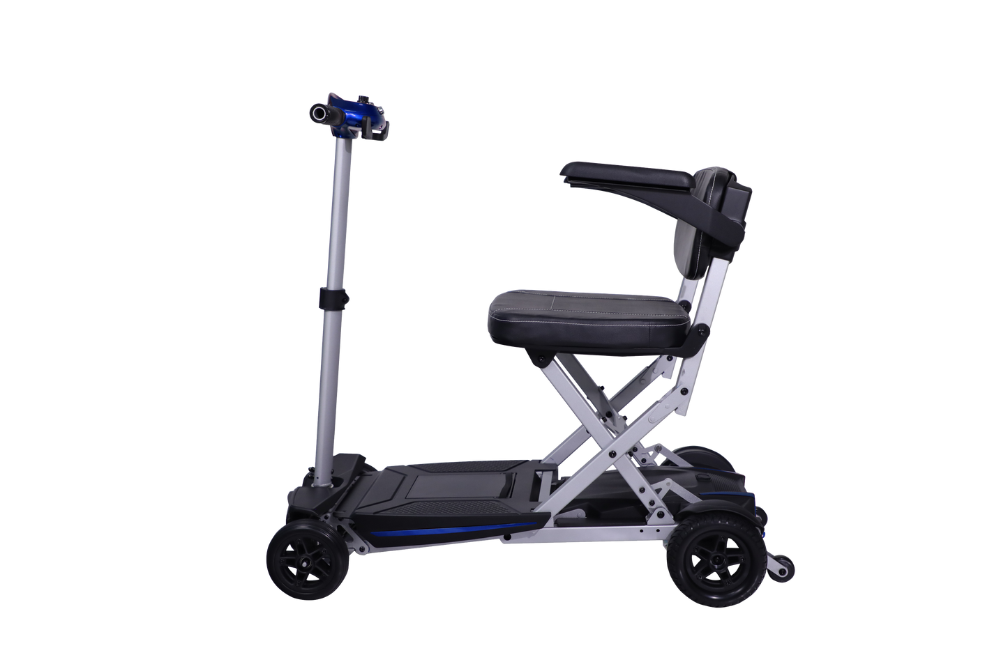 MOBIFREE Powered Lightweight Manual Folding Mobility Scooter M2020 for Adults and Seniors.