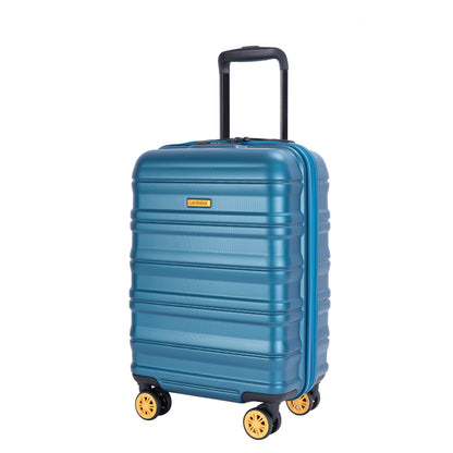 Carry On Luggage  Airline Approved18.5" Carry On Suitcase With TSA Approved Carry On Luggage With Wheels Carry on Bag Hard Shell Suitcases, BLUE