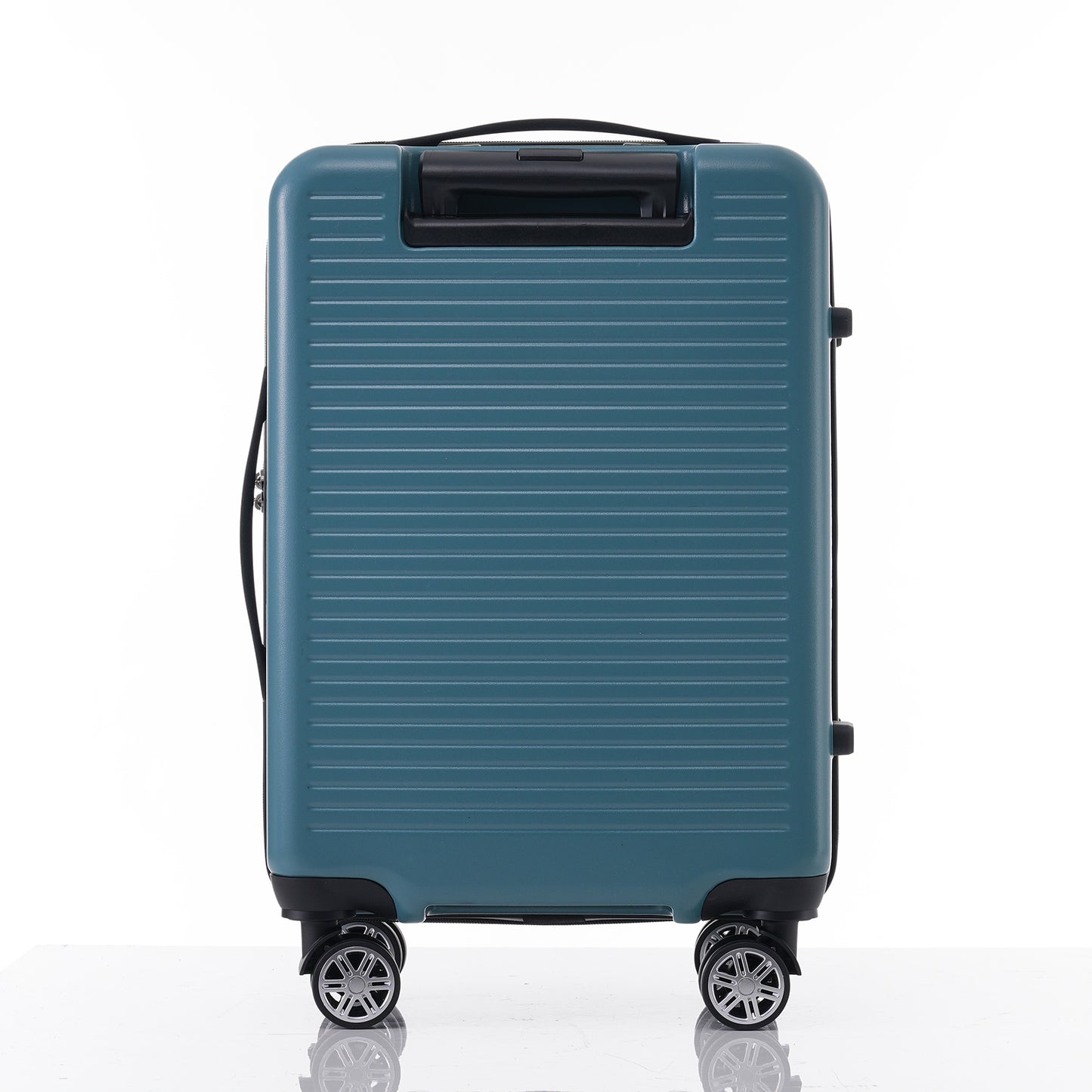 Carry-on Luggage 20 Inch Front Open Luggage Lightweight Suitcase with Front Pocket and USB Port, 1 Portable Carrying Case