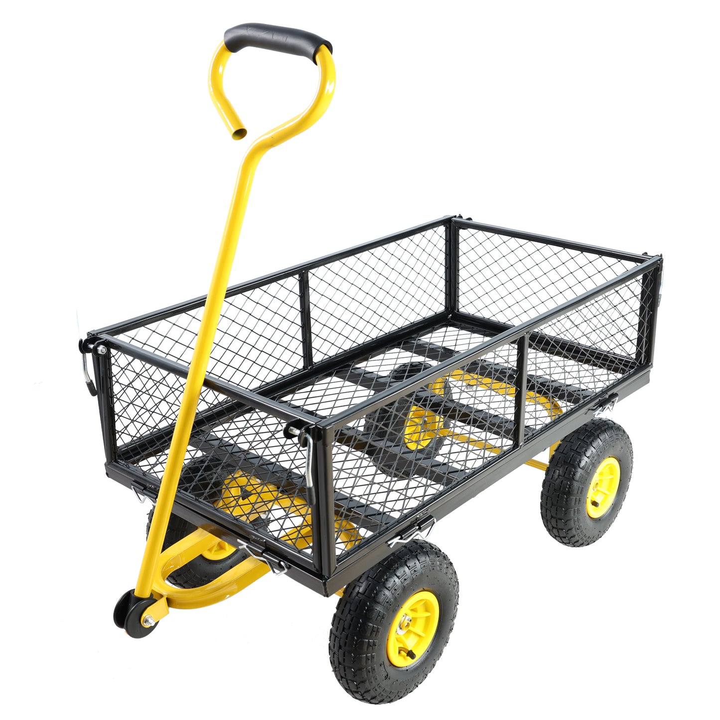 Wagon Cart Garden cart trucks make it easier to transport firewood