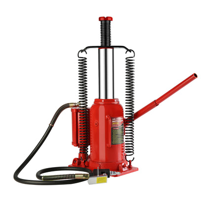 20 Ton Air Hydraulic Bottle Jack, with Manual Hand Pump Used for The Maintenance of Automobiles, Agricultural Vehicles, Heavy Trucks, Mobile Machinery, and Heavy Equipment