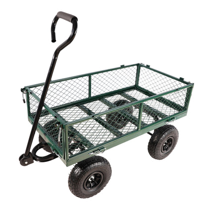 Wagon Cart Garden cart trucks make it easier to transport firewood