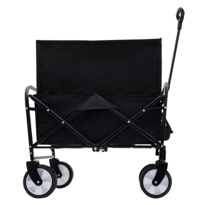 Collapsible Foldable Wagon Cart Beach Wagon Heavy Duty Utility Cart Utility Wagon Grocery Cart for for Camping Shopping Sports Gardeing Fishing 
Supports 225lbs ,All-Terrain Wheels black