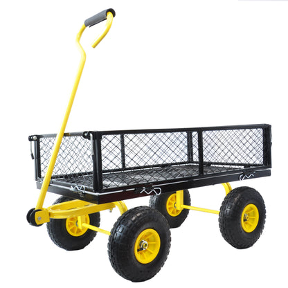 Wagon Cart Garden cart trucks make it easier to transport firewood