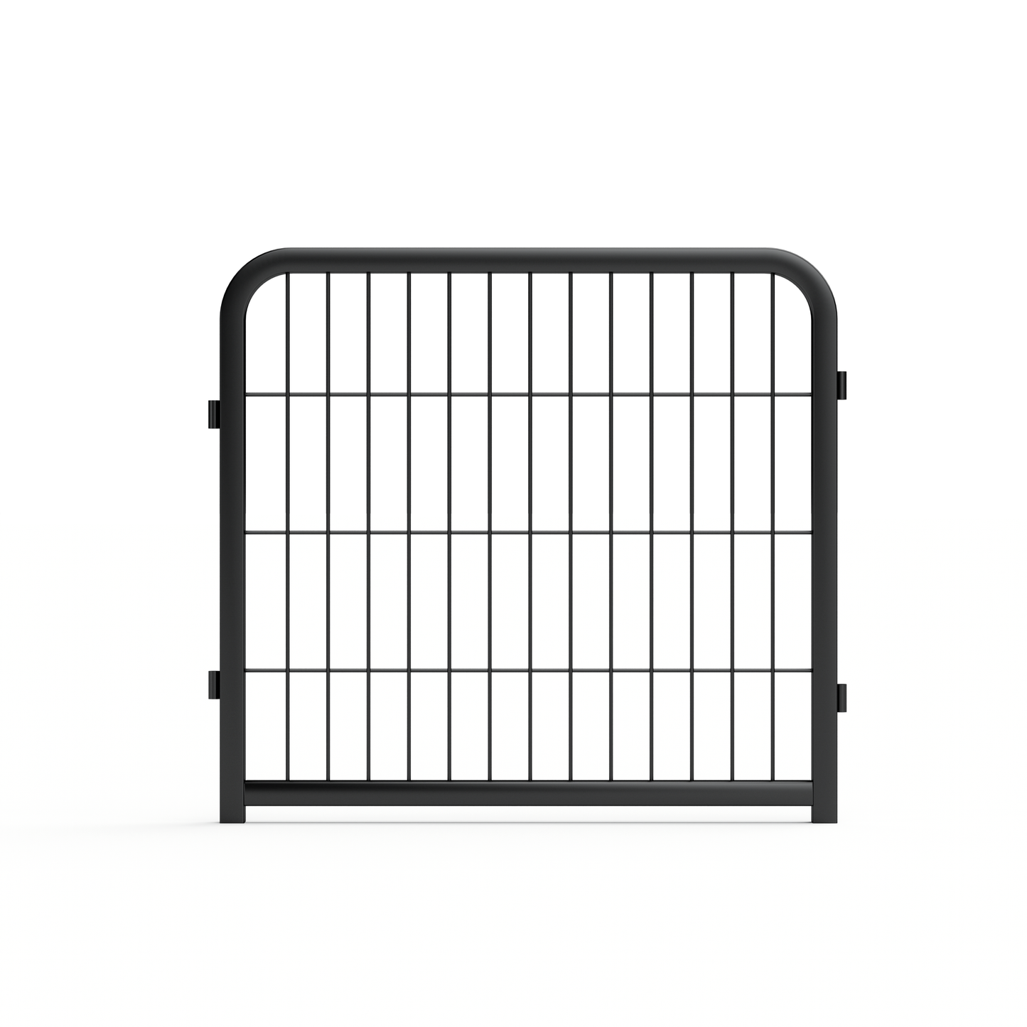 Dog Playpen Outdoor, 12 Panel Dog Fence 24" Pet Pen for Small Dogs Pet Exercise Pen for Puppy/Rabbit/Small Animals Portable Playpen for RV Camping Garden Yard, Indoor. Black, 22.2'' W x 23.6'' H.