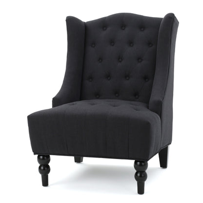 TODDMAN HI-BACK CLUB CHAIR