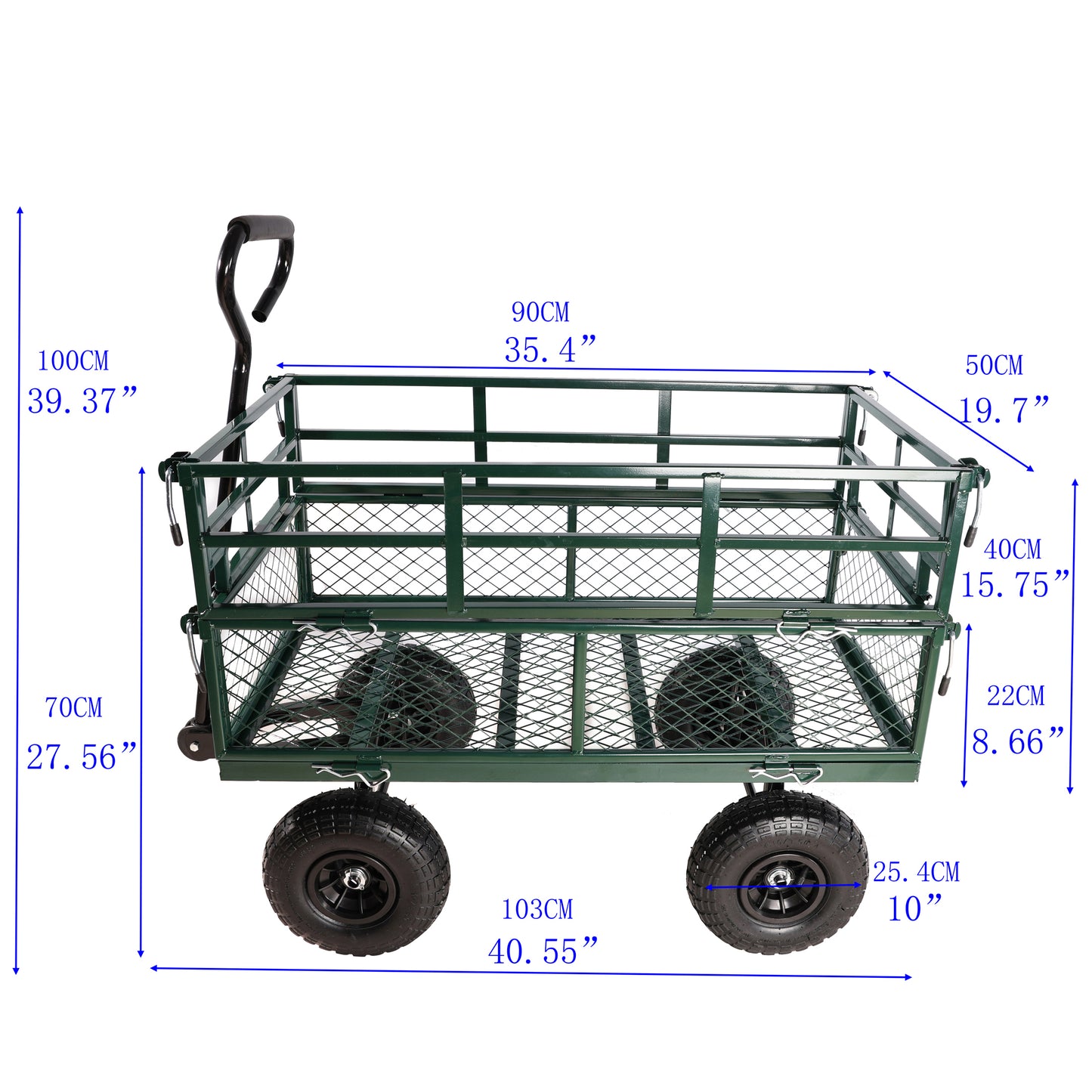 Wagon Cart Garden cart trucks make it easier to transport firewood