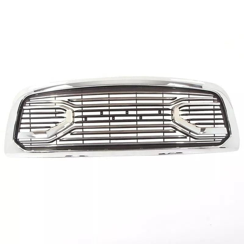 Chrome Big Horn Style Front Grille For 2013 2014 2015 2016 2017 2018 Dodge Ram 1500